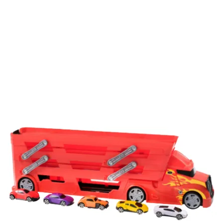 Teamsterz Stunt Transporter With 5 Cars