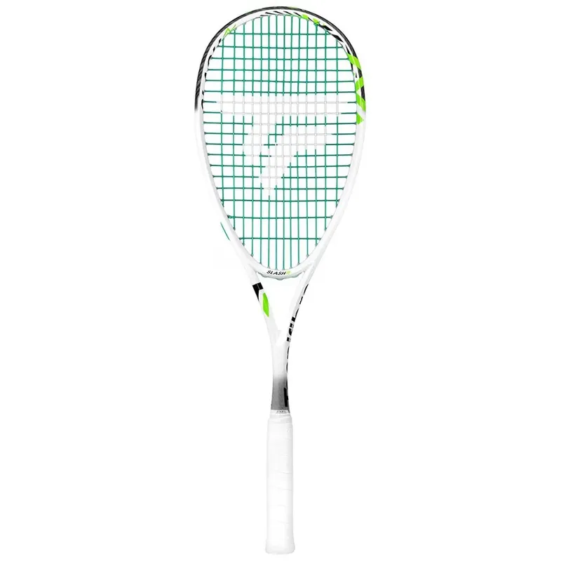 Tecnifibre Slash 130 Power Strung 305 Green Squash Racket 0