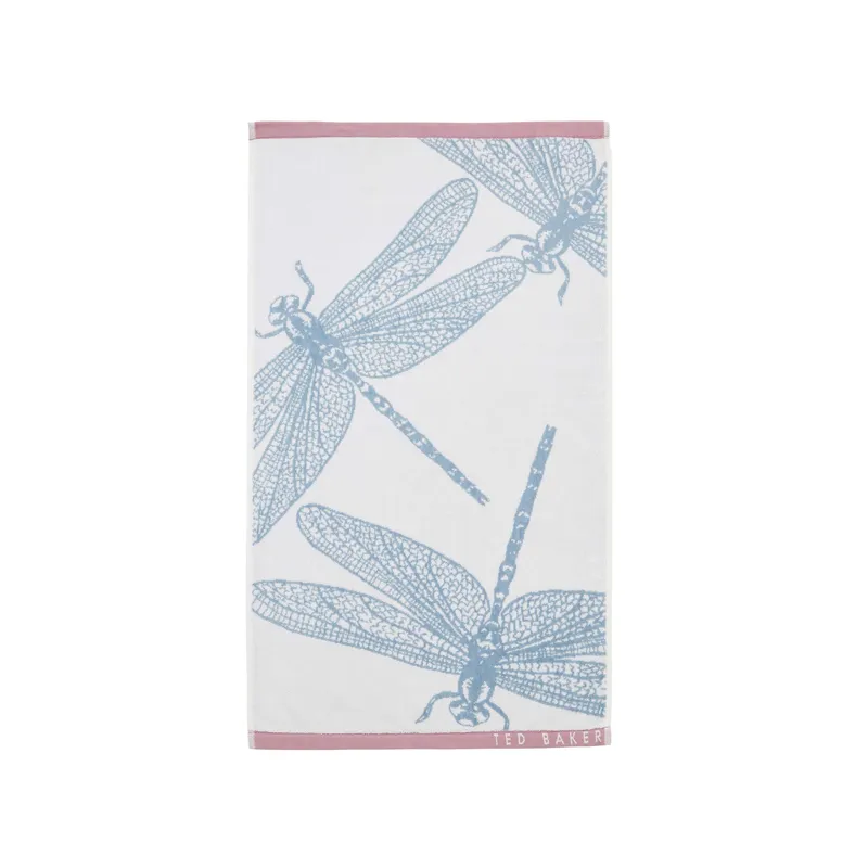Ted Baker Unisex 'Dragonfly Towels' in Blue Blue female