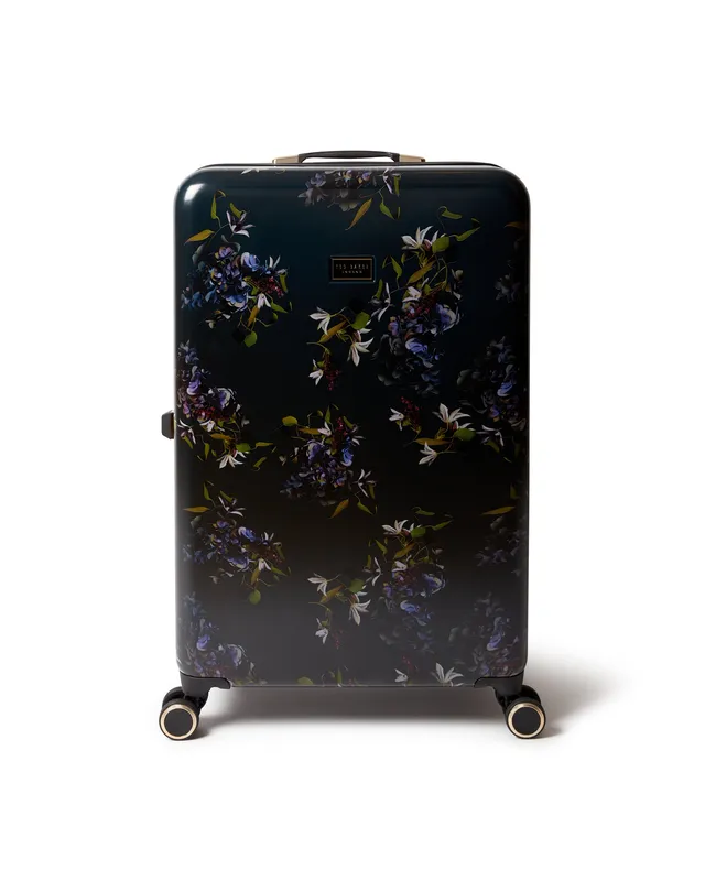 Ted Baker Midnight Bloom 79cm 4-Wheel Large Suitcase - Midnight Bloom