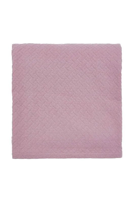 Ted Baker Unisex 'Diagonal T Matellase' Cotton Throw in Pink Pink female