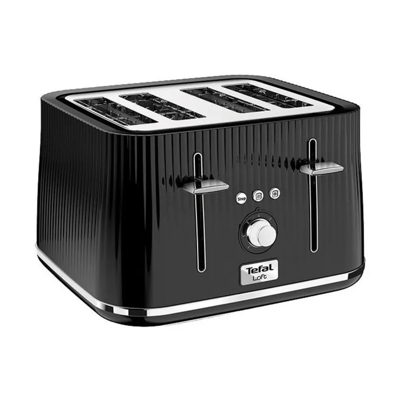 Tefal 4 Slice Loft Toaster Black 4 - Slice
