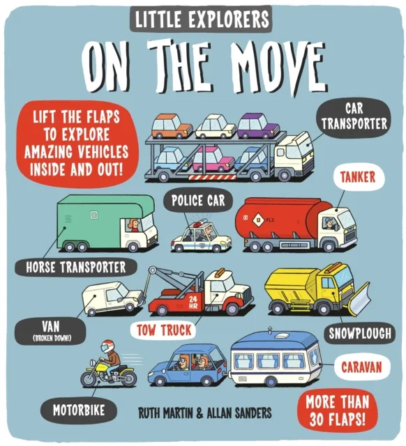 Templar Books Little Explorers: On The Move