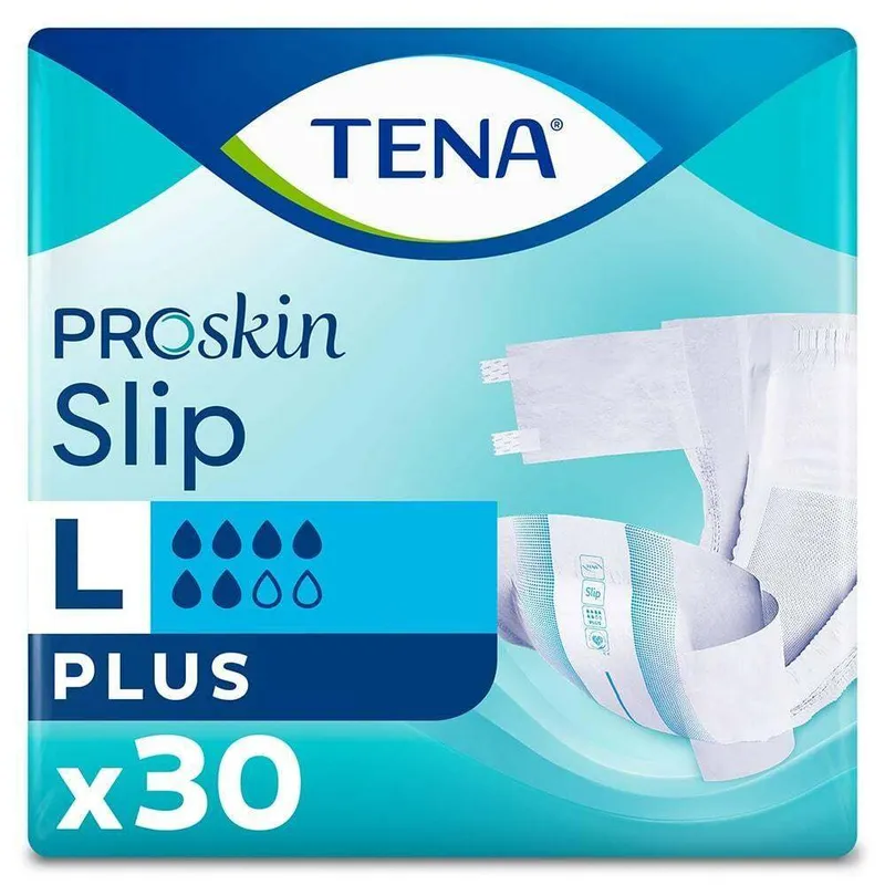 Tena Slip Plus Large Pack of 30