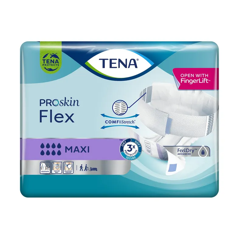 Tena Women's Flex Maxi Extra Large 21 in Clear Clear
