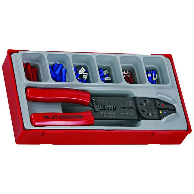 Teng Tools Teng TTCP121 TTCP121 Crimping Tool Set, 121 Piece TENTTCP121