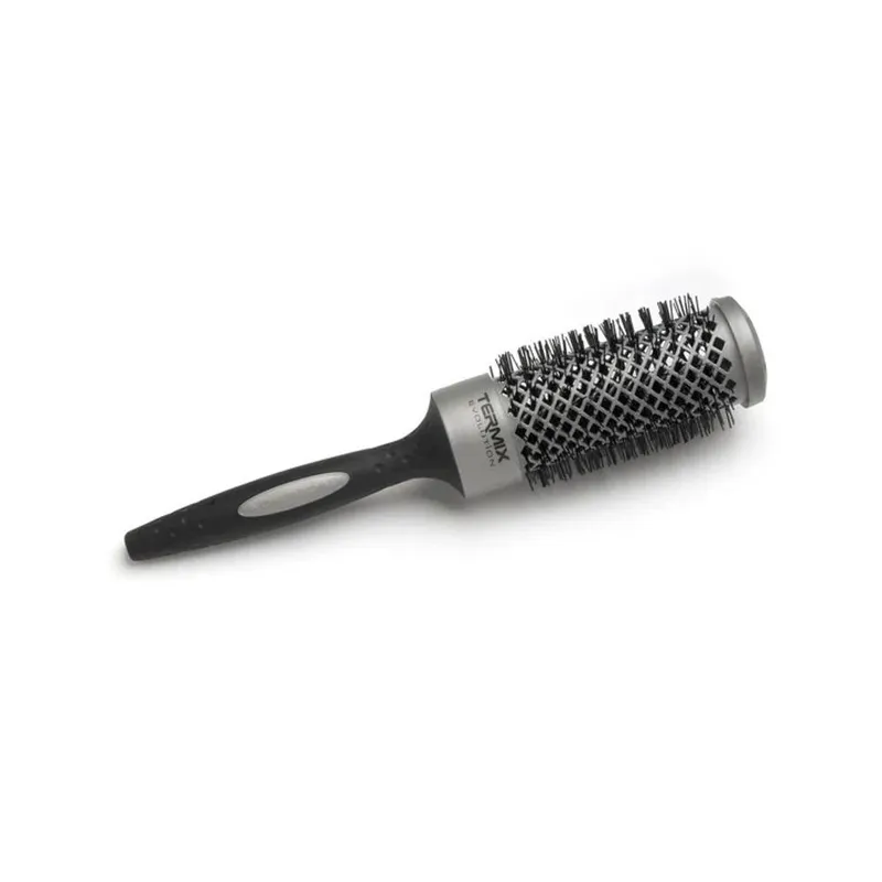 Termix Evolution Ergonomic Styling Hair Brush - Basic 37mm in Black Black