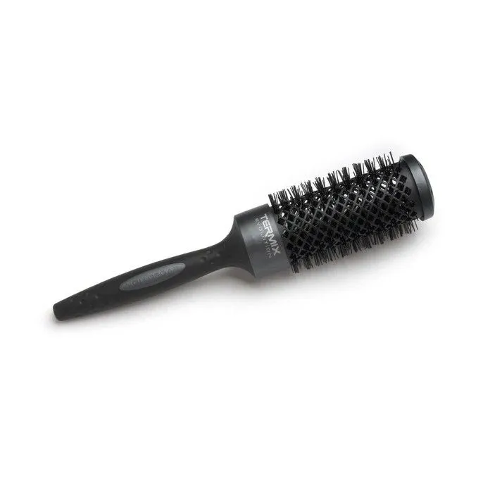 Termix Evolution Ergonomic Styling Hair Brush - Plus 37mm in Black Black