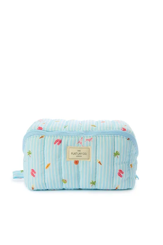 Debenhams Women's Marshmallow Flat Lay Makeup Box Bag - Playa Multicolor female