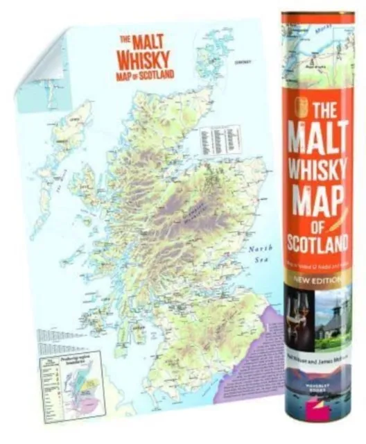 The Gresham Publishing Co. Ltd The Malt Whisky Map Of Scotland : Folded, Rolled, Tubed