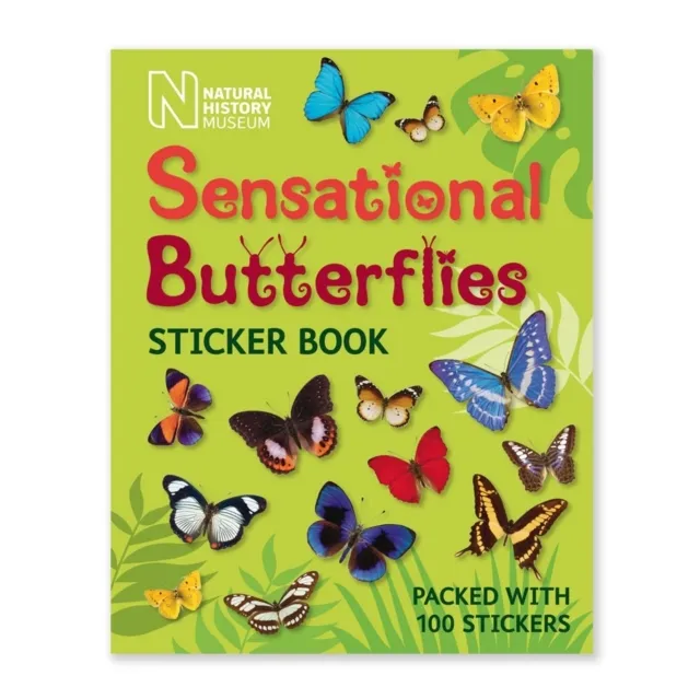 The Natural History Museum Sensational Butterflies Sticker Book
