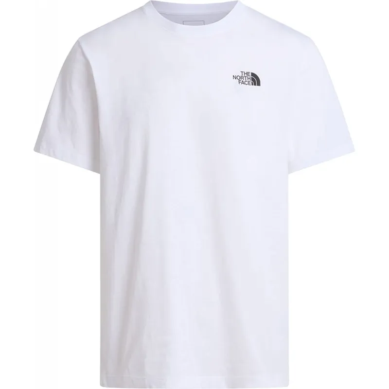 North Face Mens Evolution Box Nse SS Tee / White / M - Size: Medium