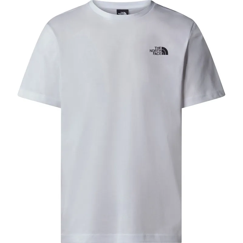 The North Face Men's Redbox Short Sleeve T-Shirt White