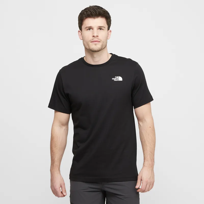 The North Face Men's Redbox Short Sleeve T-Shirt Black S Male