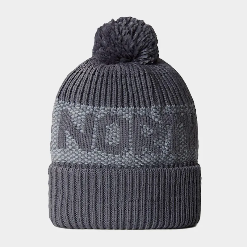 The North Face Men's Retro Cabin Beanie Grey
