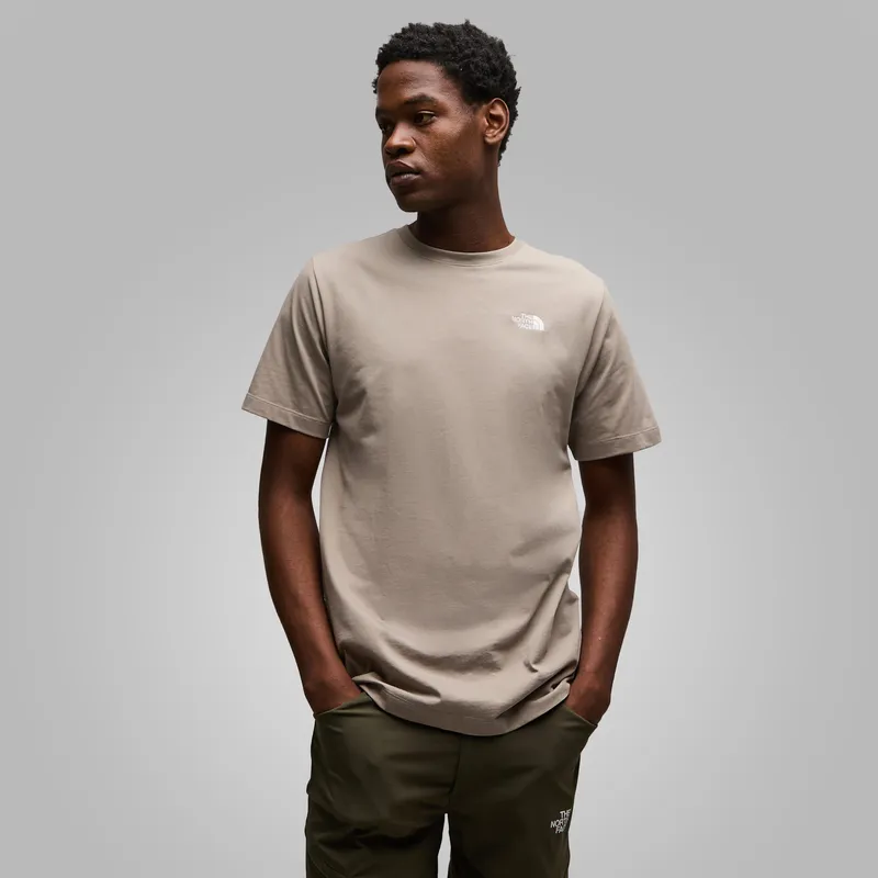 The North Face Men's Simple Dome T-Shirt Stone M Male