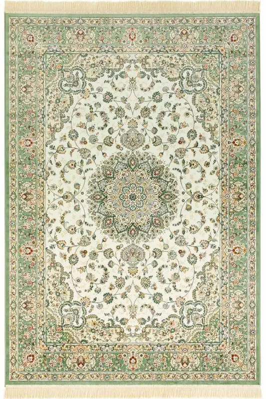 Nouristan Antik Nain Tufted Cream/Green Rug Rectangle 160 x 230cm