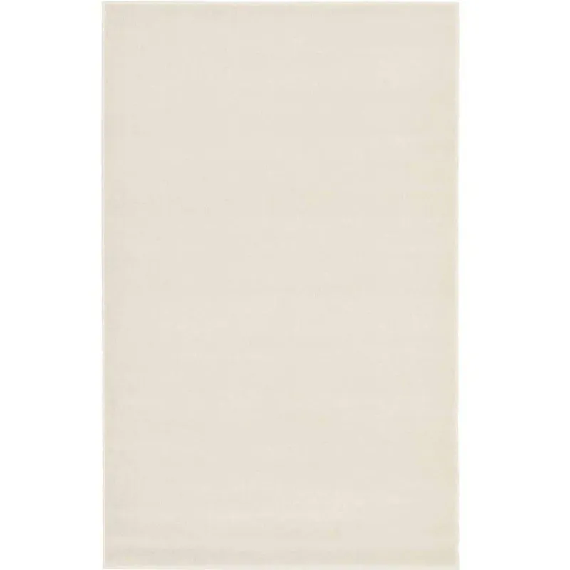 The Rugs Maestro Collection Solid Design Rug in Ivory Size: 80cm x 150cm - Ivory - Size: 80cm x 150cm