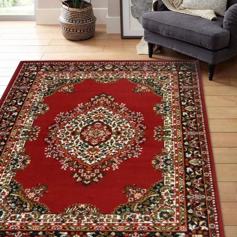 The Rugs Maestro Collection Traditional Design in Red 4470 R55 Size: 120 cm x 170 cm Red 120 cm x 170 cm