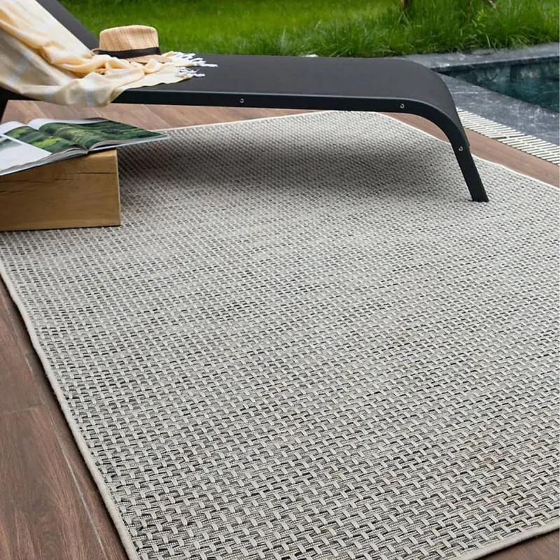 The Rugs Unisex Magic Plain Outdoor Indoor Rug Cream Weatherproof Jet Washable Size: 200cm x 290cm Cream 200cm x 290cm female