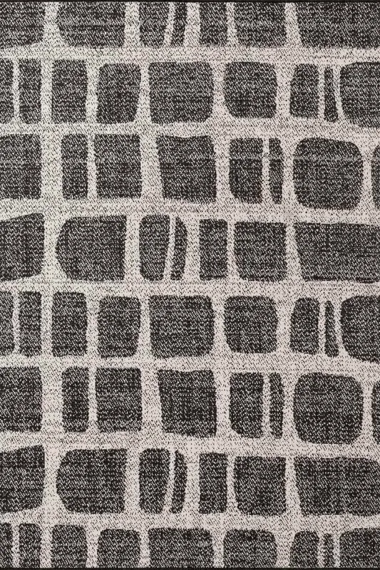The Rugs Ted Baker Indoor Outdoor Flatweave Ruskin Rug Reversible in Black Size: 200cm x 300cm - Black - Size: 200cm x 300cm
