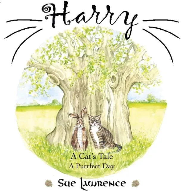 Sue Lawrence Harry a Cat's Tale, a Purrfect Day Paperback Book Multicolor