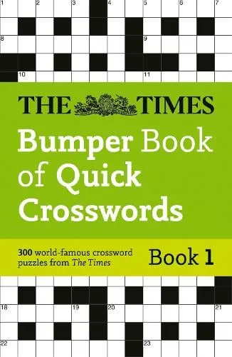 The Times Mind Games The Times Bumper Book of Quick Crosswords Book 1