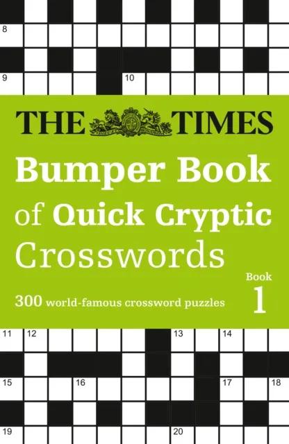 The Times Mind Games The Times Bumper Book of Quick Cryptic Crosswords book 1