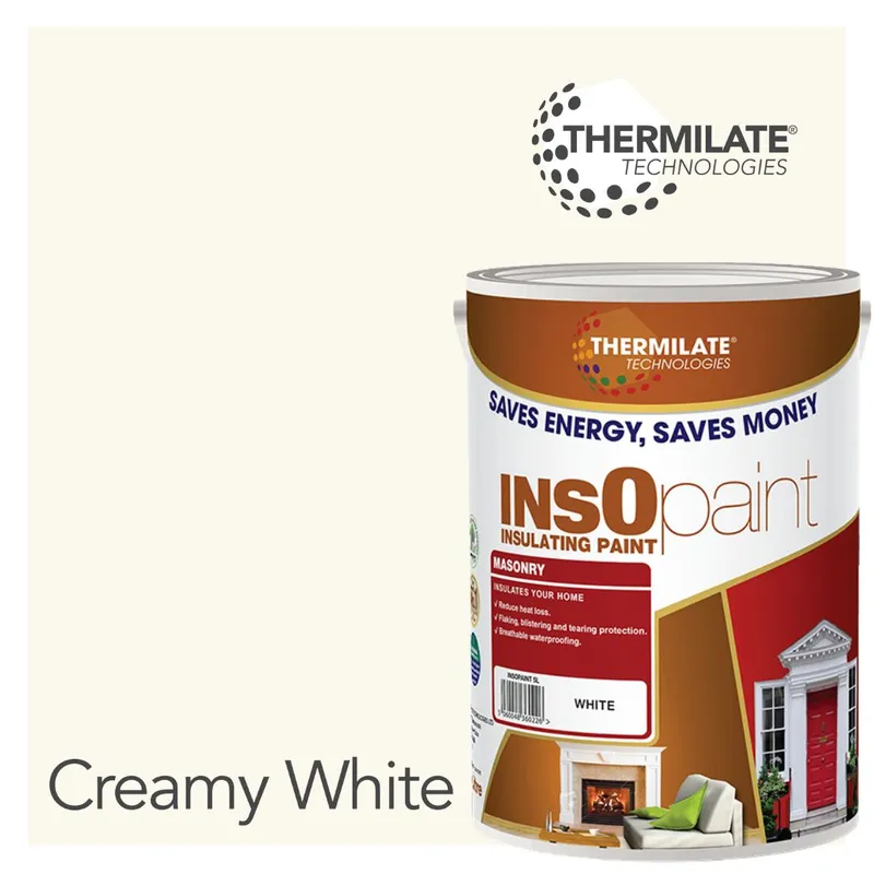 Thermilate Technologies Exterior Masonry Paint - 5L in Londons Magnolia Londons Magnolia 5L