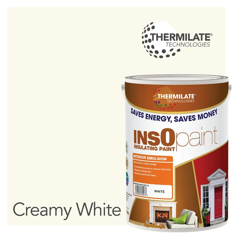 Thermilate Technologies Interior Emulsion Paint - 5L in Creamy White Creamy White