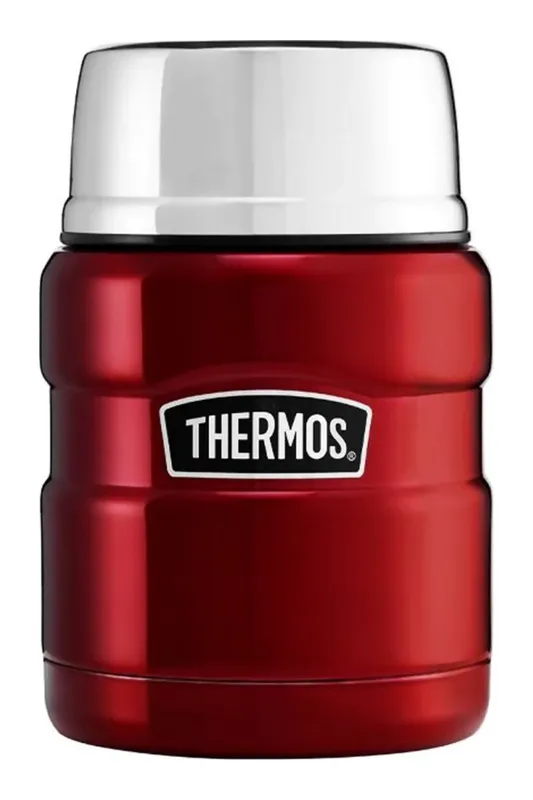 Thermos Stainless King 470ml Insulated Food Flask - Red Red