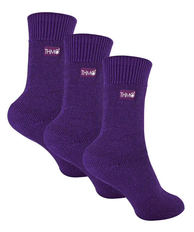 Thmo 3 Pairs Multipack Kids Thermal Socks