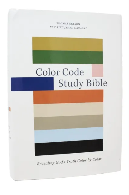 Thomas Nelson Publishers Color Code Study Bible, Revealing God'S Truth Color By Color (Nkjv, Hardcover, Red Letter)