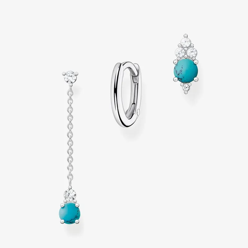 Thomas Sabo Women's Silver 15mm Single Hoop Earring CR661-001-21 - Silver - Size: One Size