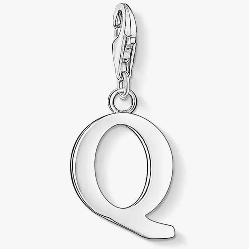 Thomas Sabo Women's Silver Letter Q Charm 0191-001-12 - Silver