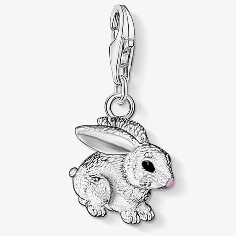 Thomas Sabo Women's Silver Rabbit Charm 0819-007-12 - Silver