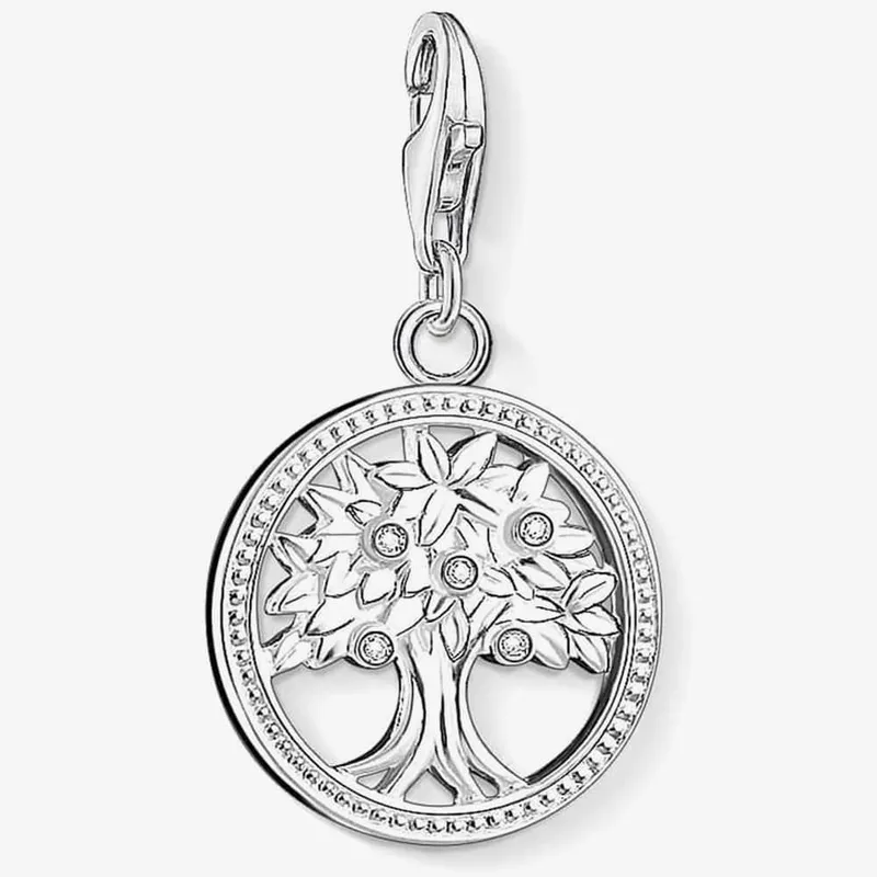 Thomas Sabo Women's Silver Tree of Life Charm 1303-051-14 Silver One Size