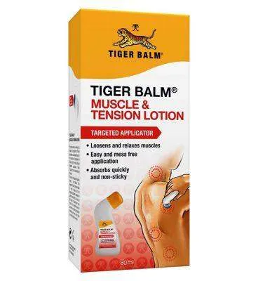 Tiger Balm Muscle & Tension Lotion 80ml
