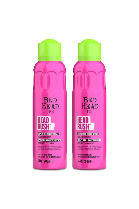 Tigi Headrush 'Hair Spray' for Smooth & Shiny Hair, , 2 Pack in Pink - Pink