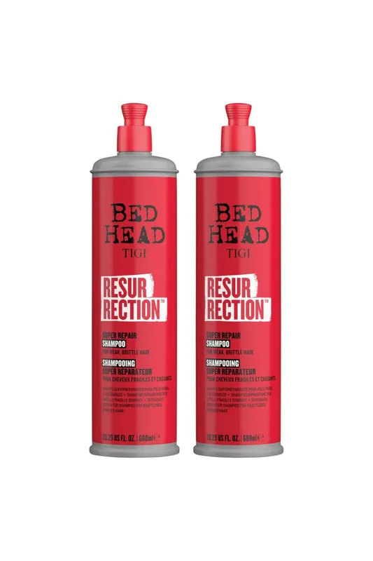 Tigi Women's Resurrection 'Shampoo' For Damaged Hair 600ml, 2pk in Red Red