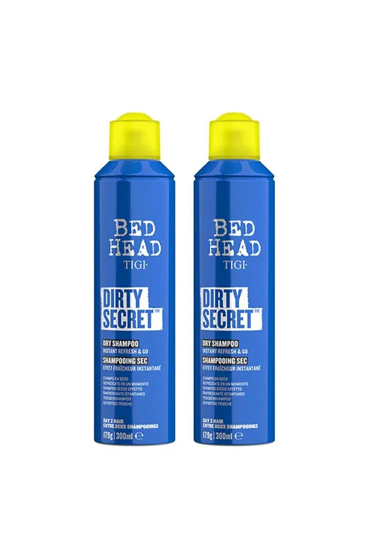 Tigi Secret Dry 'Shampoo' for Instant Hair Refresh 300ml, 2 Pack in Blue - Blue