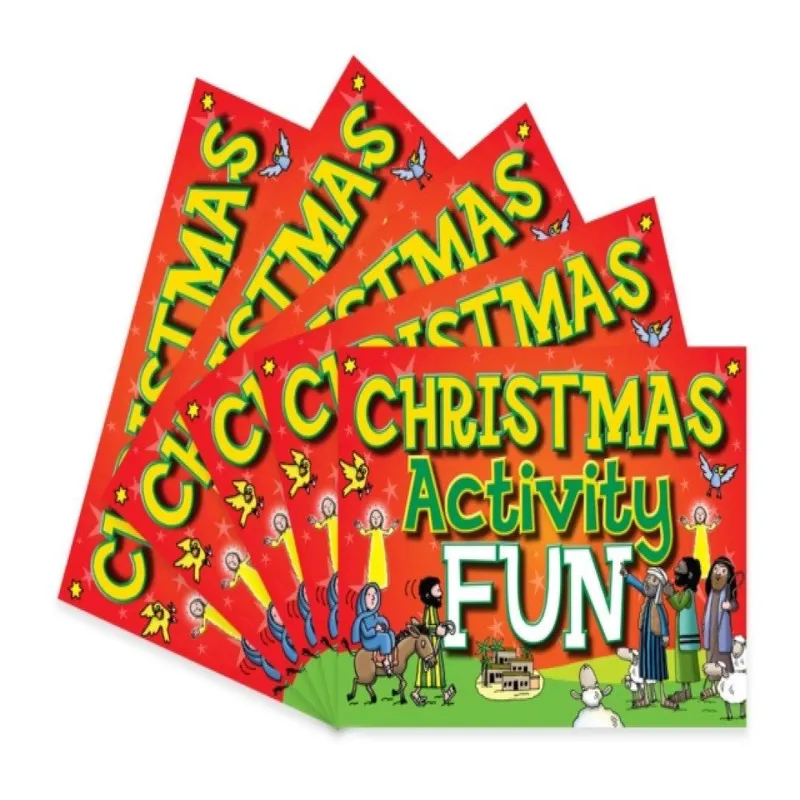 Spck Publishing Christmas Activity Fun : Pack Of 5