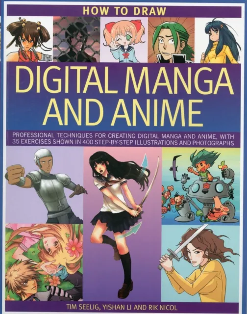 Tim Seelig How to Draw Digital Manga and Anime