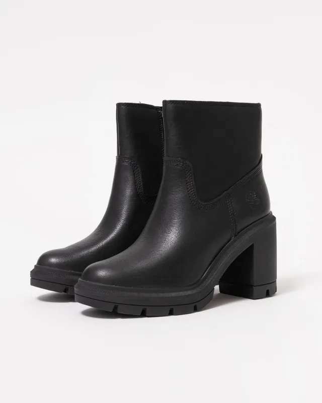 Timberland Allington Heights Mid Zip Up Womens Boots - Black - Size Uk 6