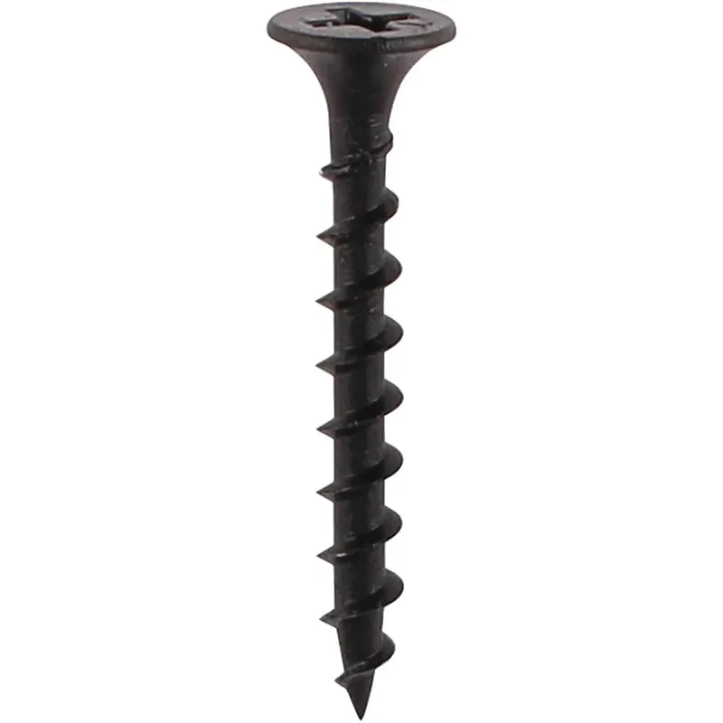 Timco - 4.2 x 75mm Collated Drywall Screws Coarse Thread Black Qty 500