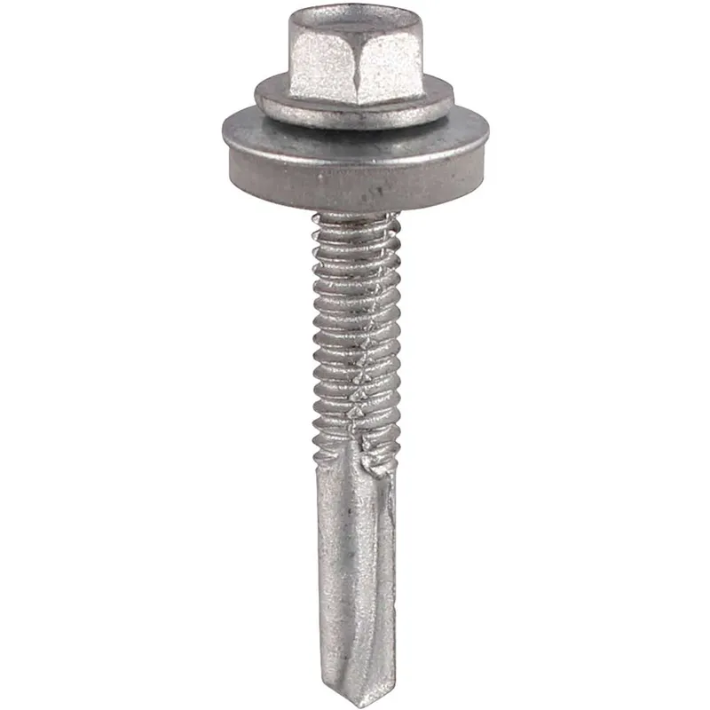 Timco - 5.5 x 50mm Hex Head Self drill Heavy Section tek Screws Qty 100