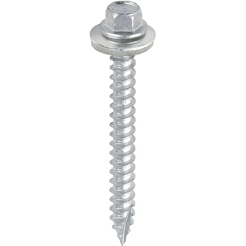 Timco Hex Head Slash Point Timber Screws 6.3mm 60mm Pack of 100