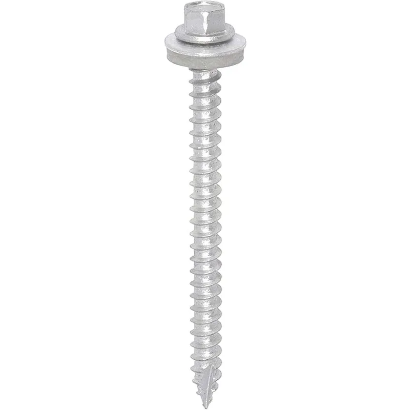 6.3 x 80mm Hex Head Slash Timber Screws Qty 100 - Timco