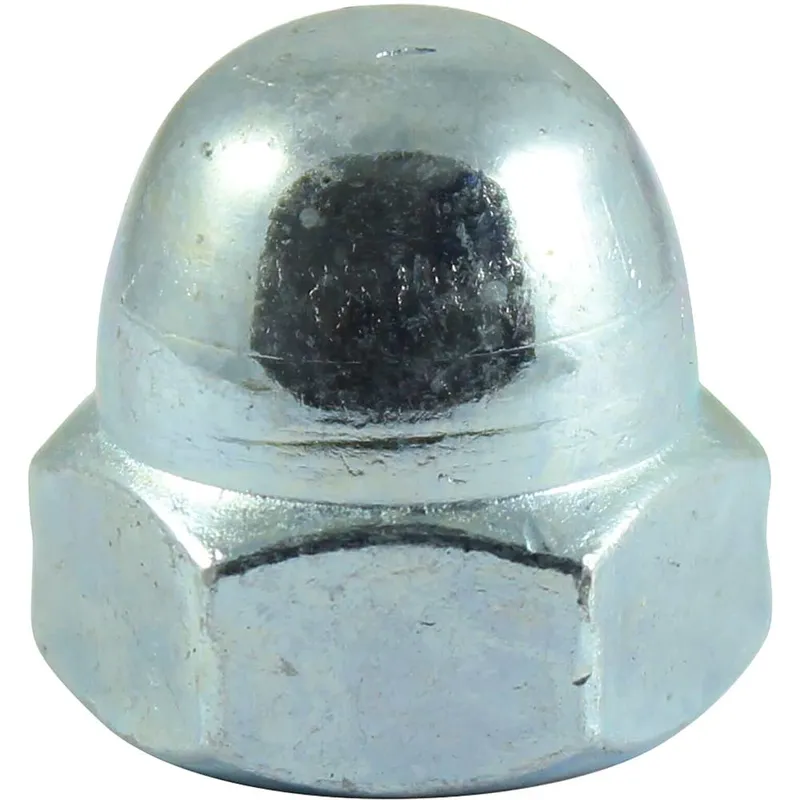 Timco Hexagon Dome Nuts Bright Zinc Plated M16 Pack of 100