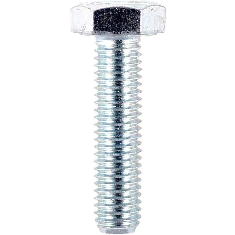 Timco - M16 x 25mm Hexagon Head Tensile Zinc Set Screw Grade 8.8 - 50